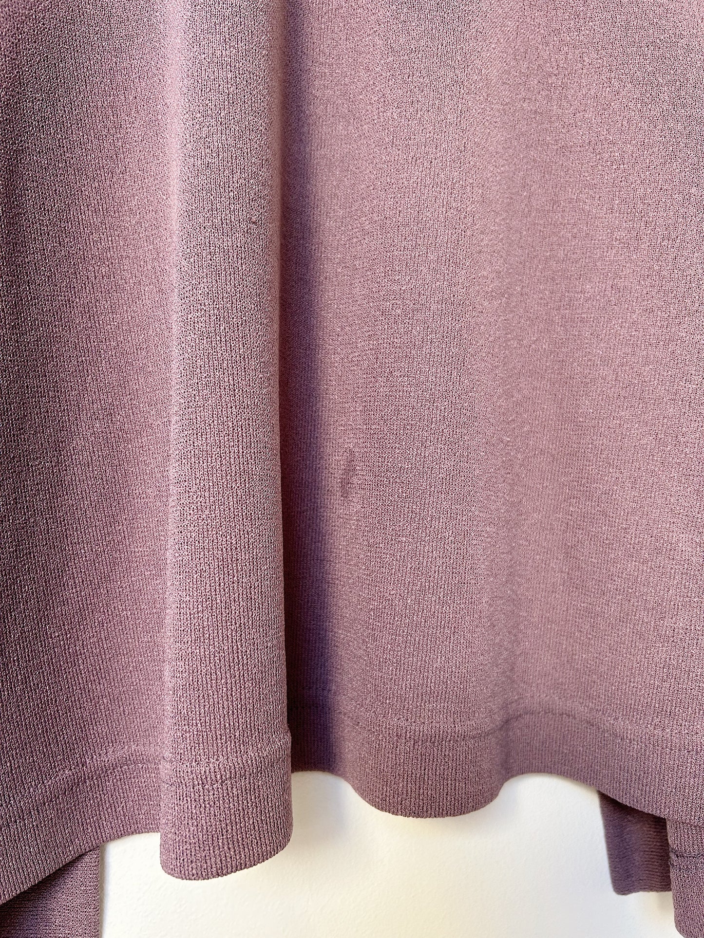 Cardigan sans boutons mauve vintage Taille 38