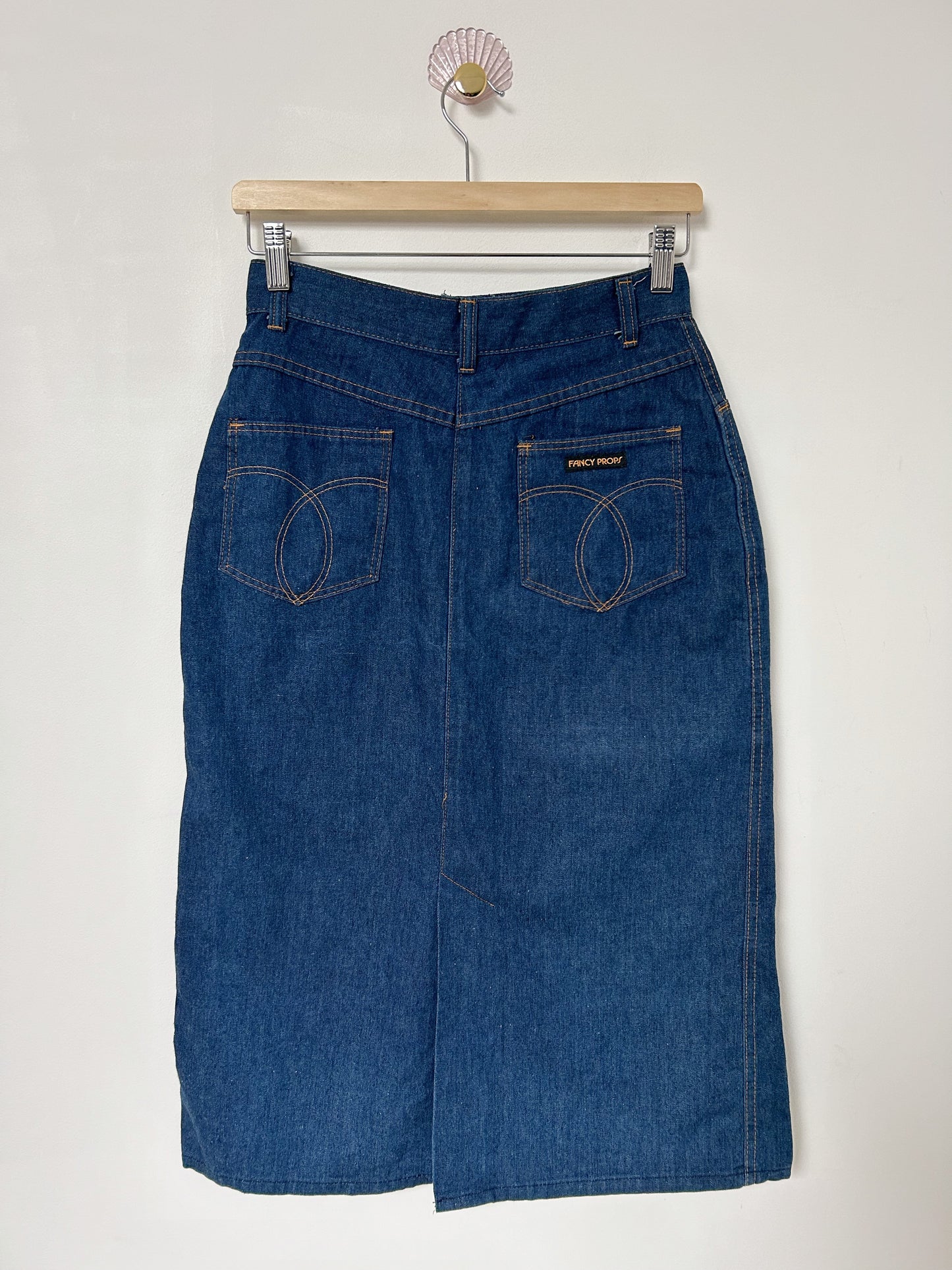 Jupe en jean brut 90s Taille 36