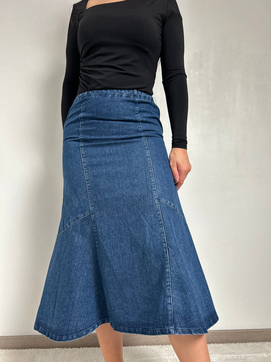 Jupe en jean évasée 90s Taille 36/38