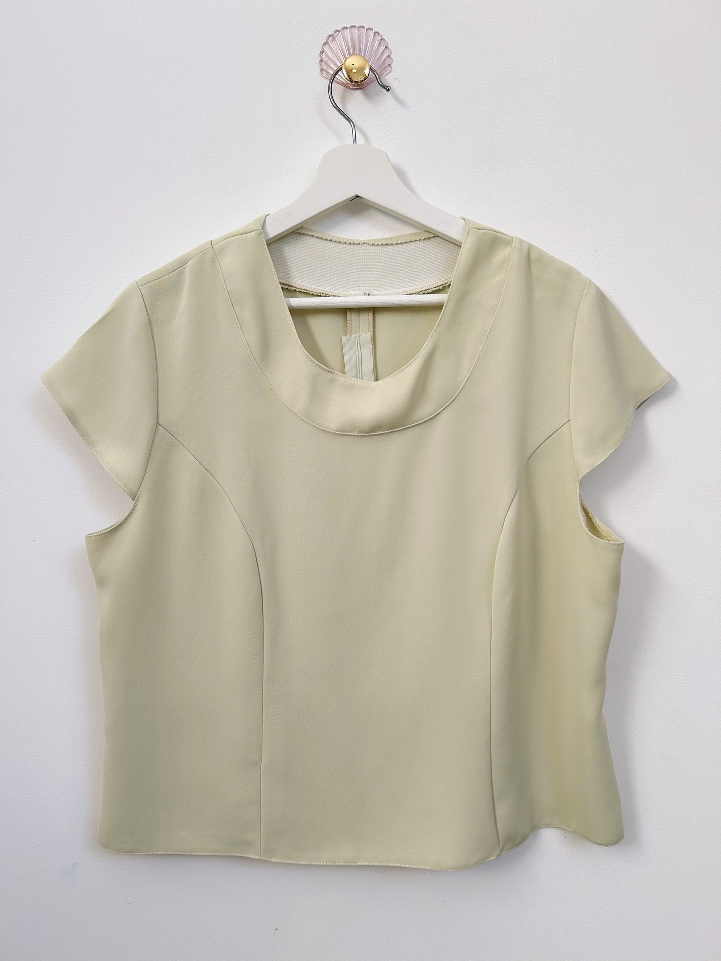 Blouse verte 90s Taille 38/40