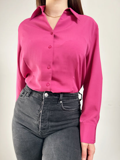 90s pink shirt size 40