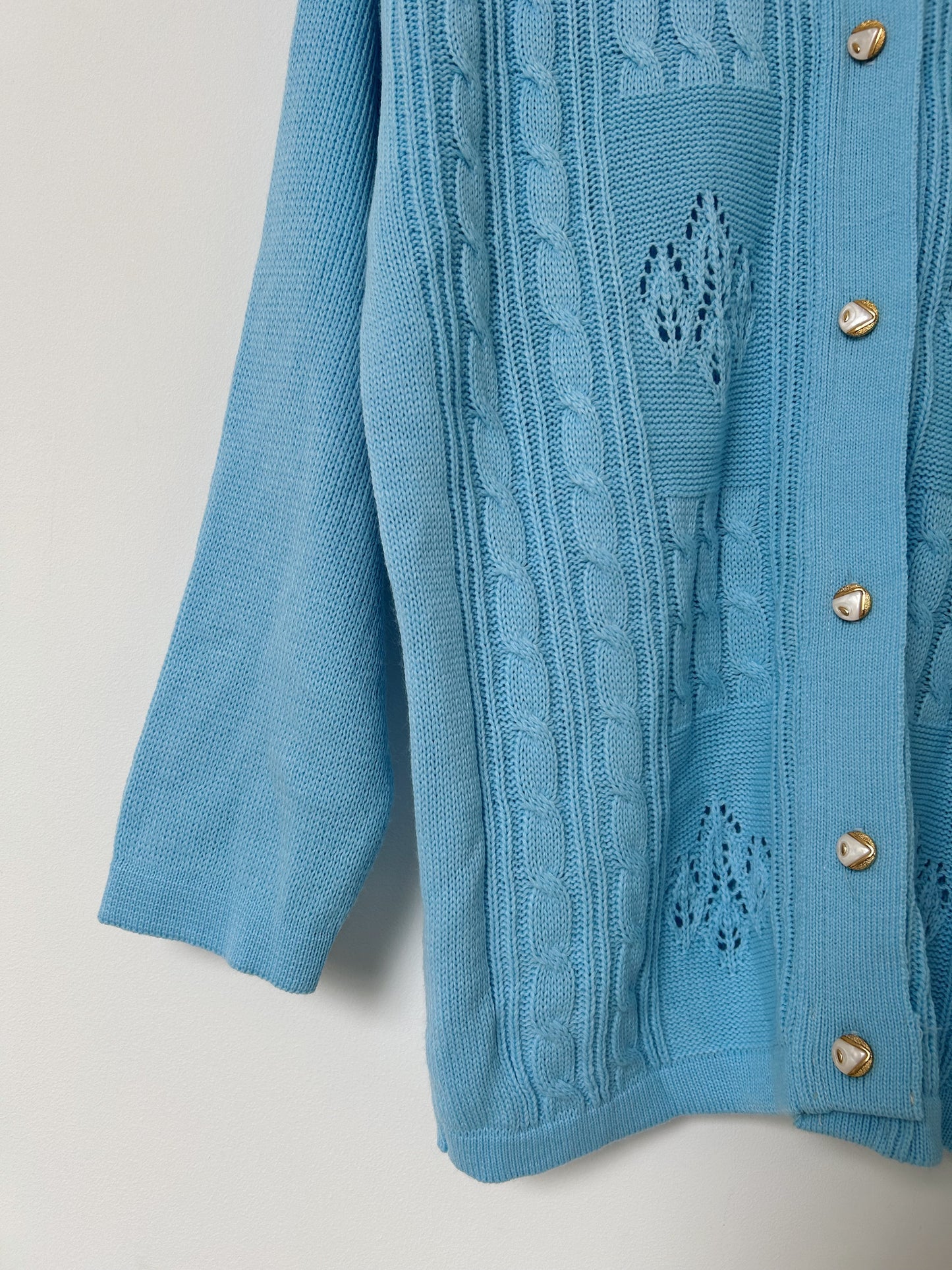 Cardigan bleu ciel 90s Taille 38/40