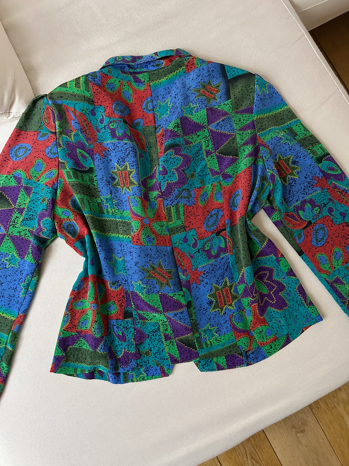 Veste chemise multicolore 90s Taille 40