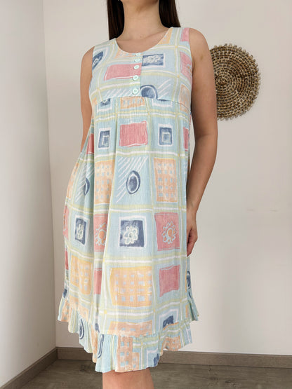 90s pastel colored dress Size 36