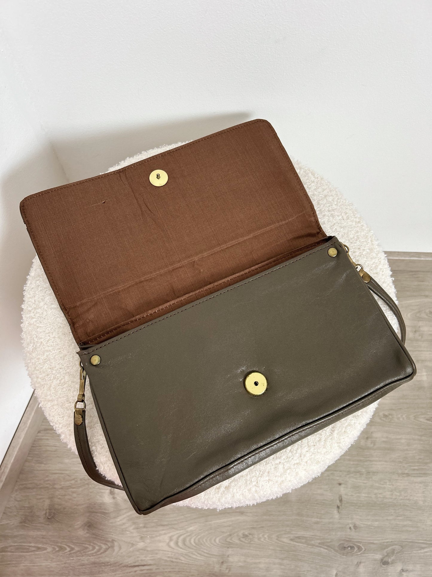 Pochette marron clair 70s/80s