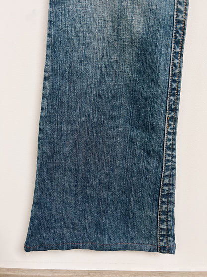 90s Low Rise Flared Jeans Size 36