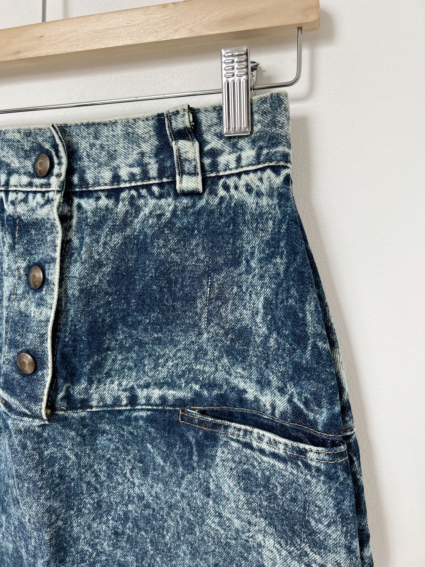 Mini jupe en jean 80s Taille 34