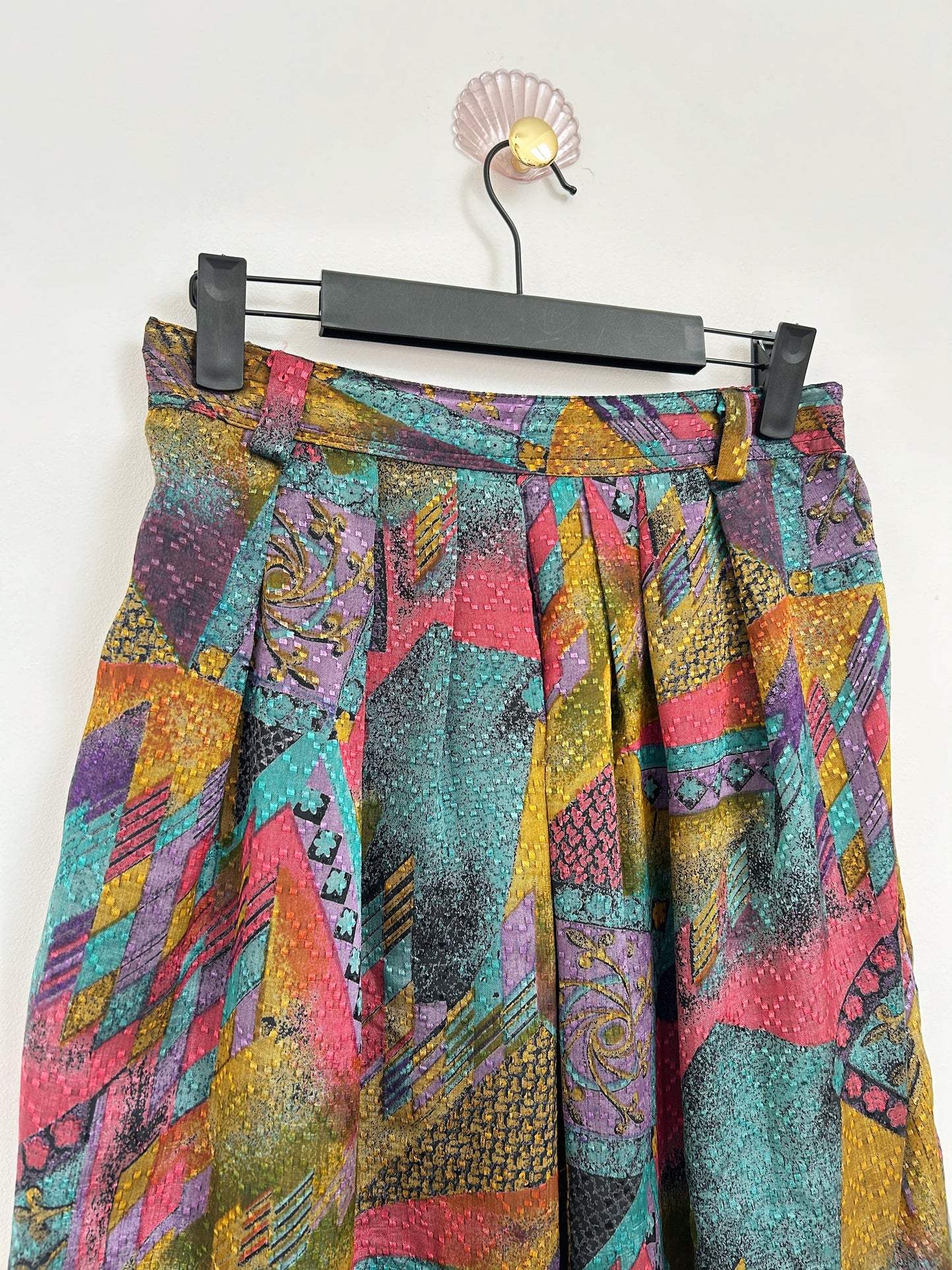 80s metallic skirt Size 36/38