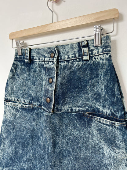 Mini jupe en jean 80s Taille 34