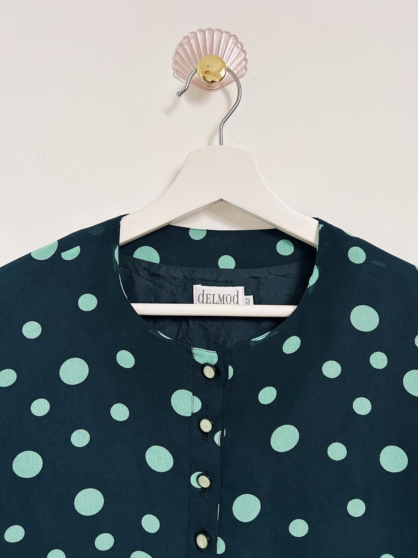 Chemise oversize à pois 90s Taille 38 à 42