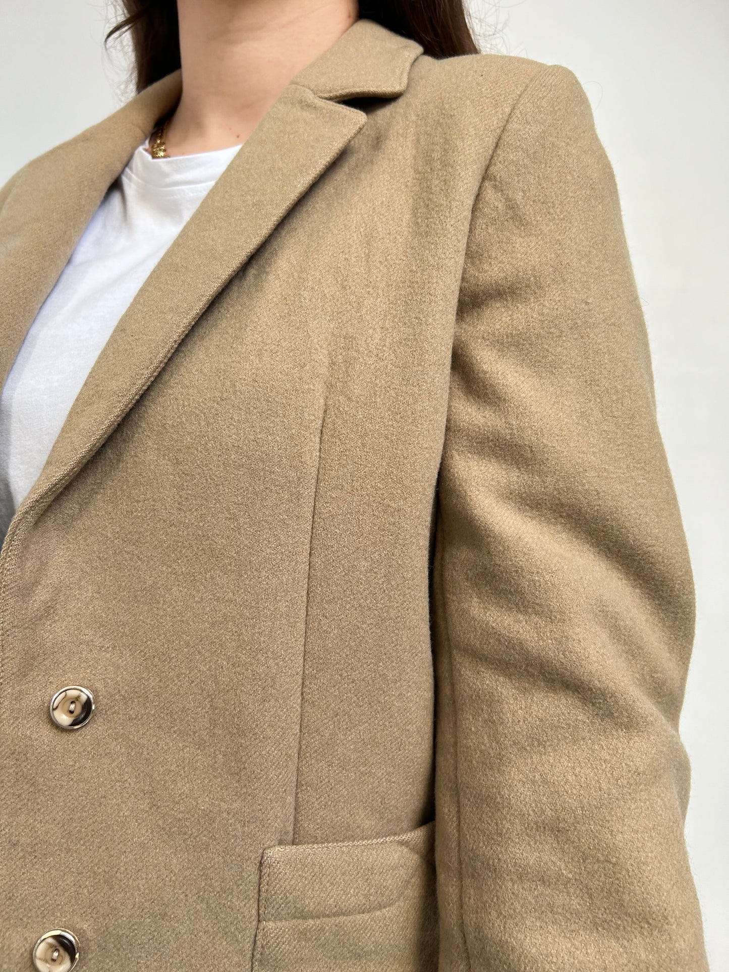 Blazer beige 70s Taille 36