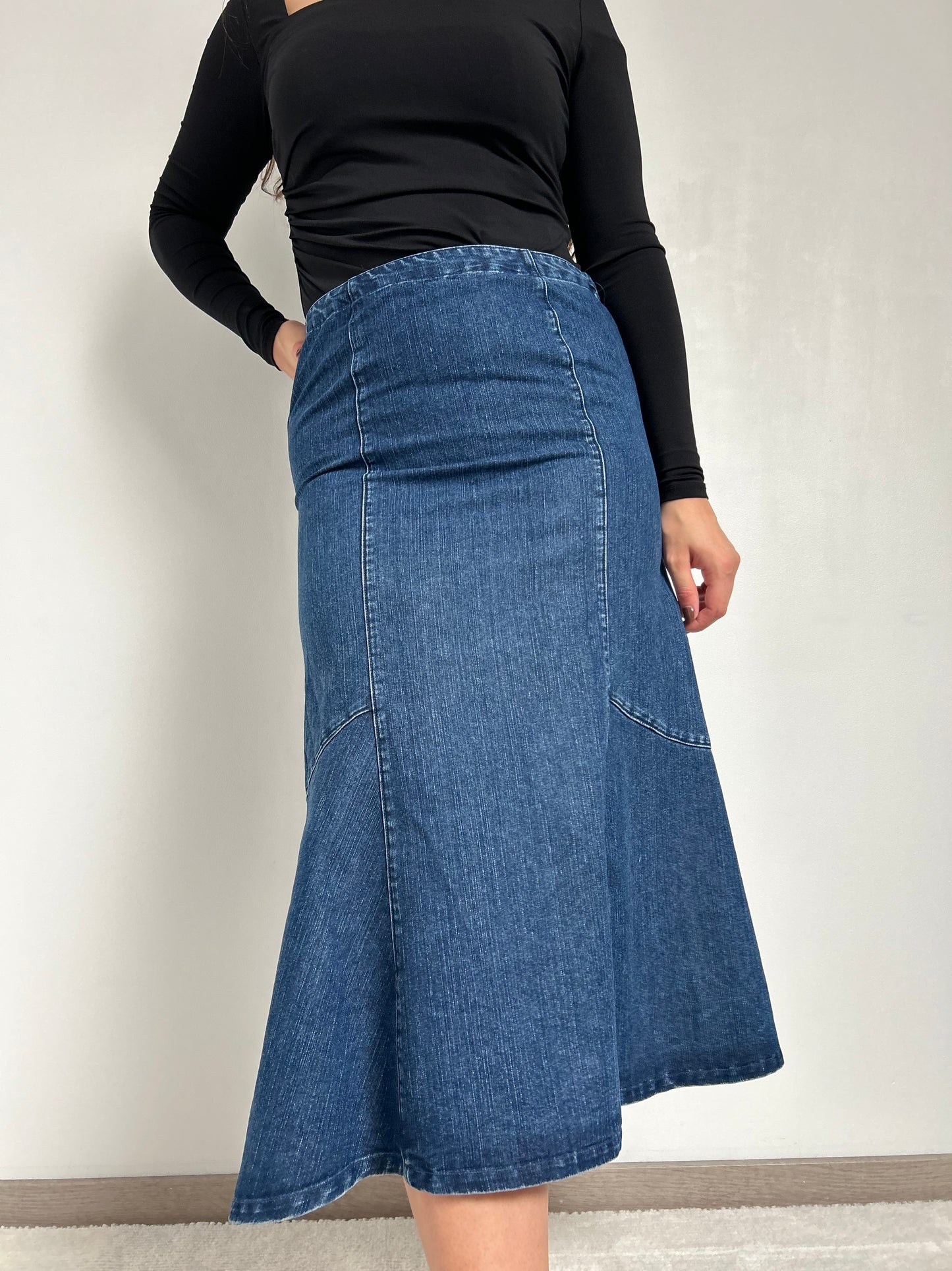 Jupe en jean évasée 90s Taille 36/38