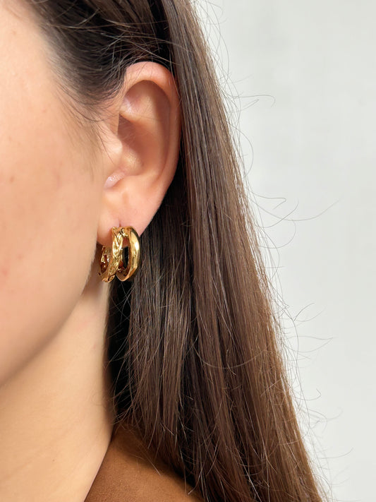 Boucles d’oreilles Rita | Acier inoxydable