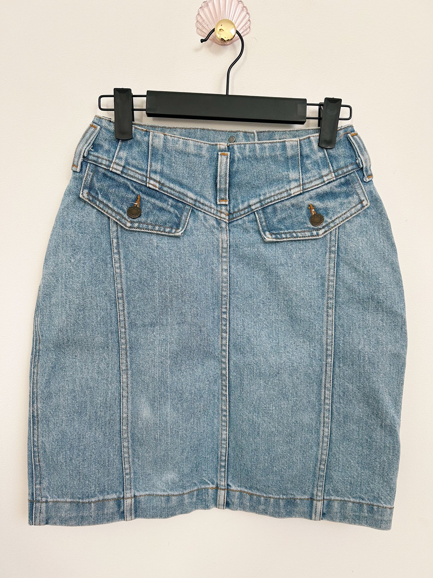 90s denim mini skirt Size 34