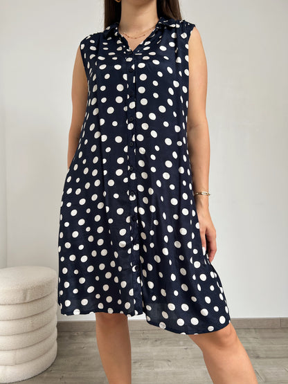 90s polka dot dress Size 38/40