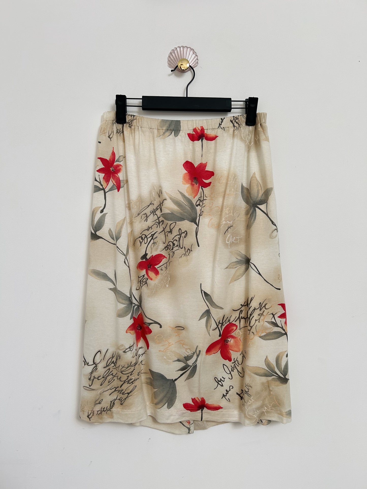 80s floral skirt Size 38