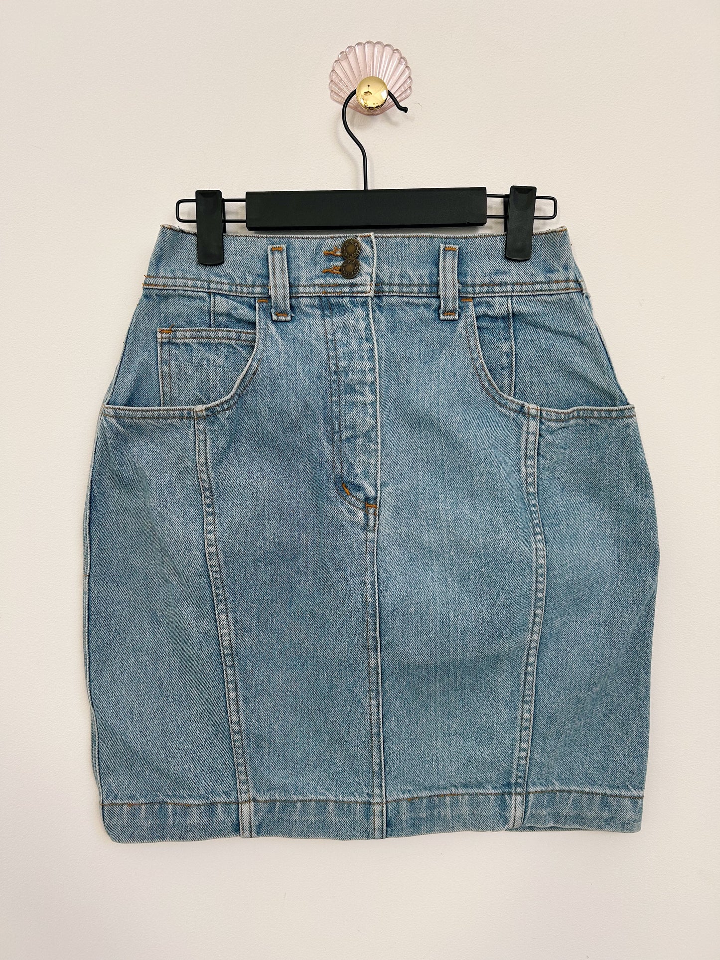 90s denim mini skirt Size 34