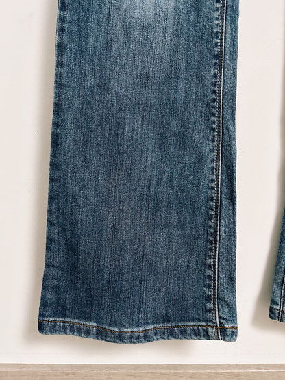 Jeans patte d’éléphant 90s Taille 38