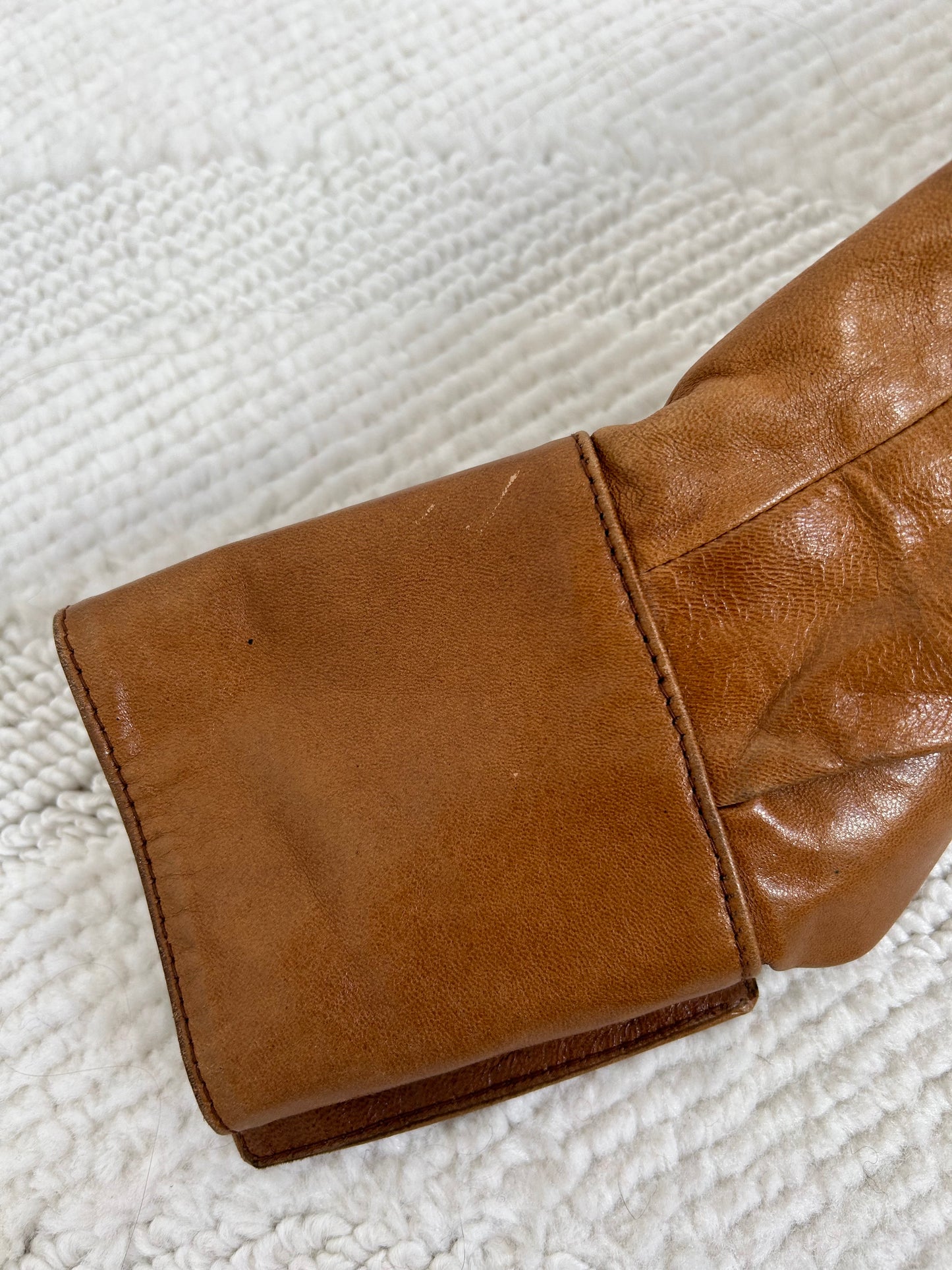 Camel 70s leather perfecto Size 36