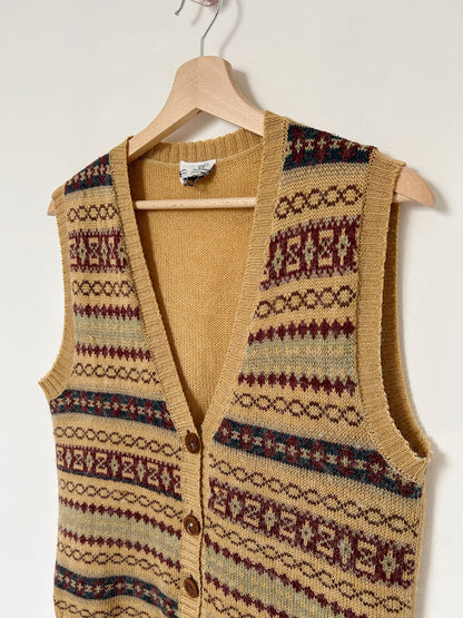 Gilet sans manches à motifs 70s Taille 36