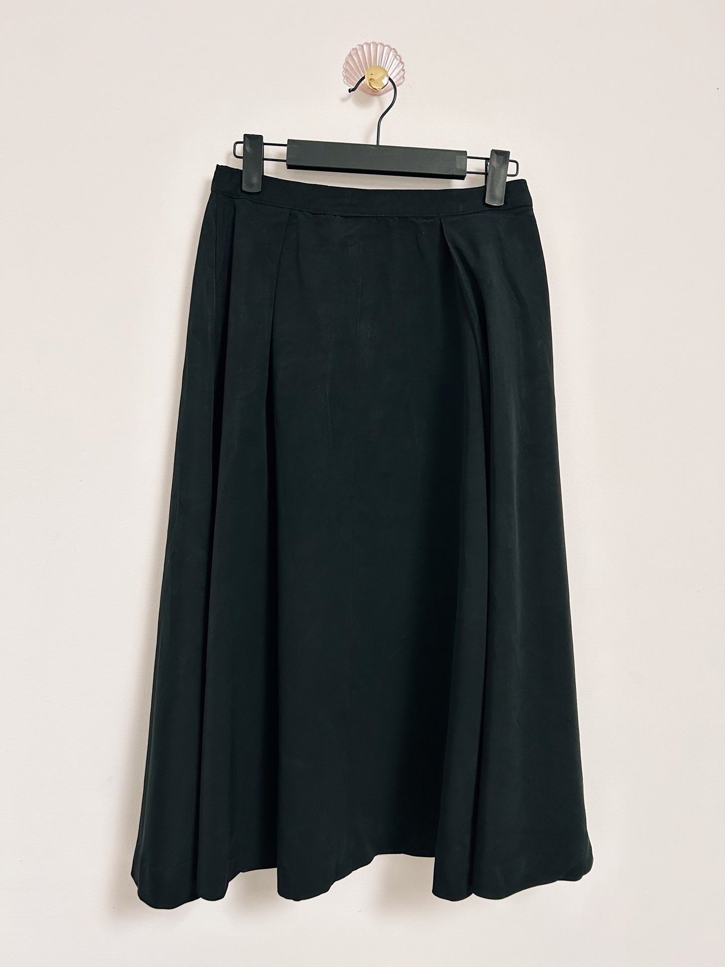 Jupe noir évasée 70s Taille 34