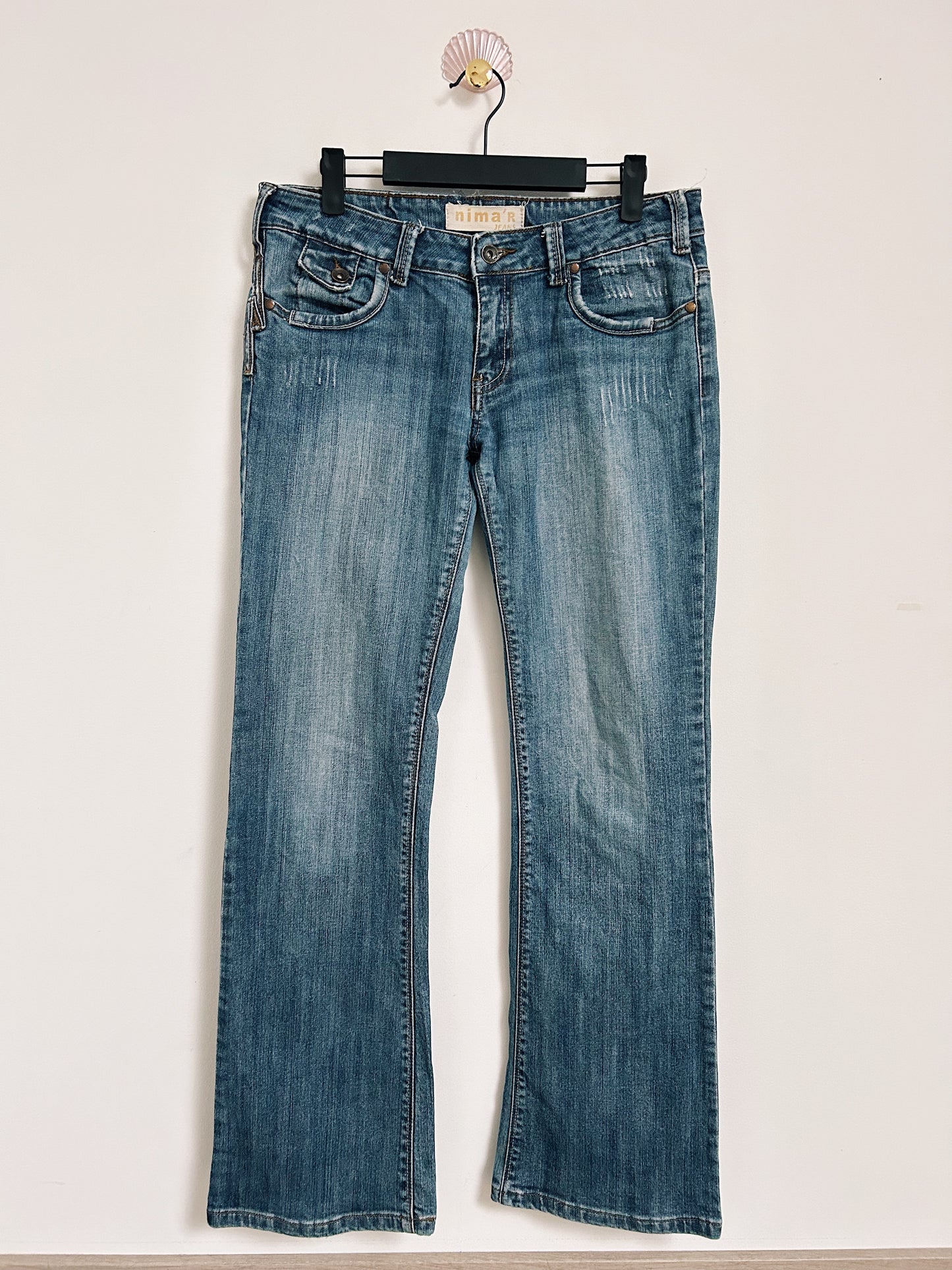 Jeans patte d’éléphant 90s Taille 38