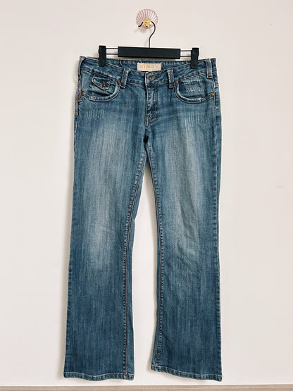 Jeans patte d’éléphant 90s Taille 38