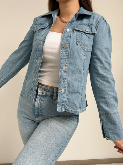 Light blue denim jacket 90s Size 36