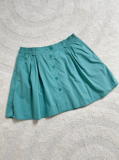 90s buttoned mini skirt Size 40