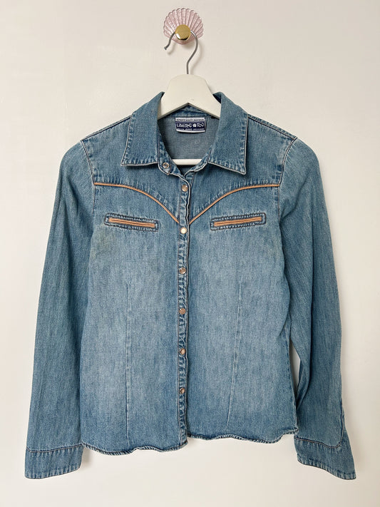 Chemise en jean 90s Taille 34