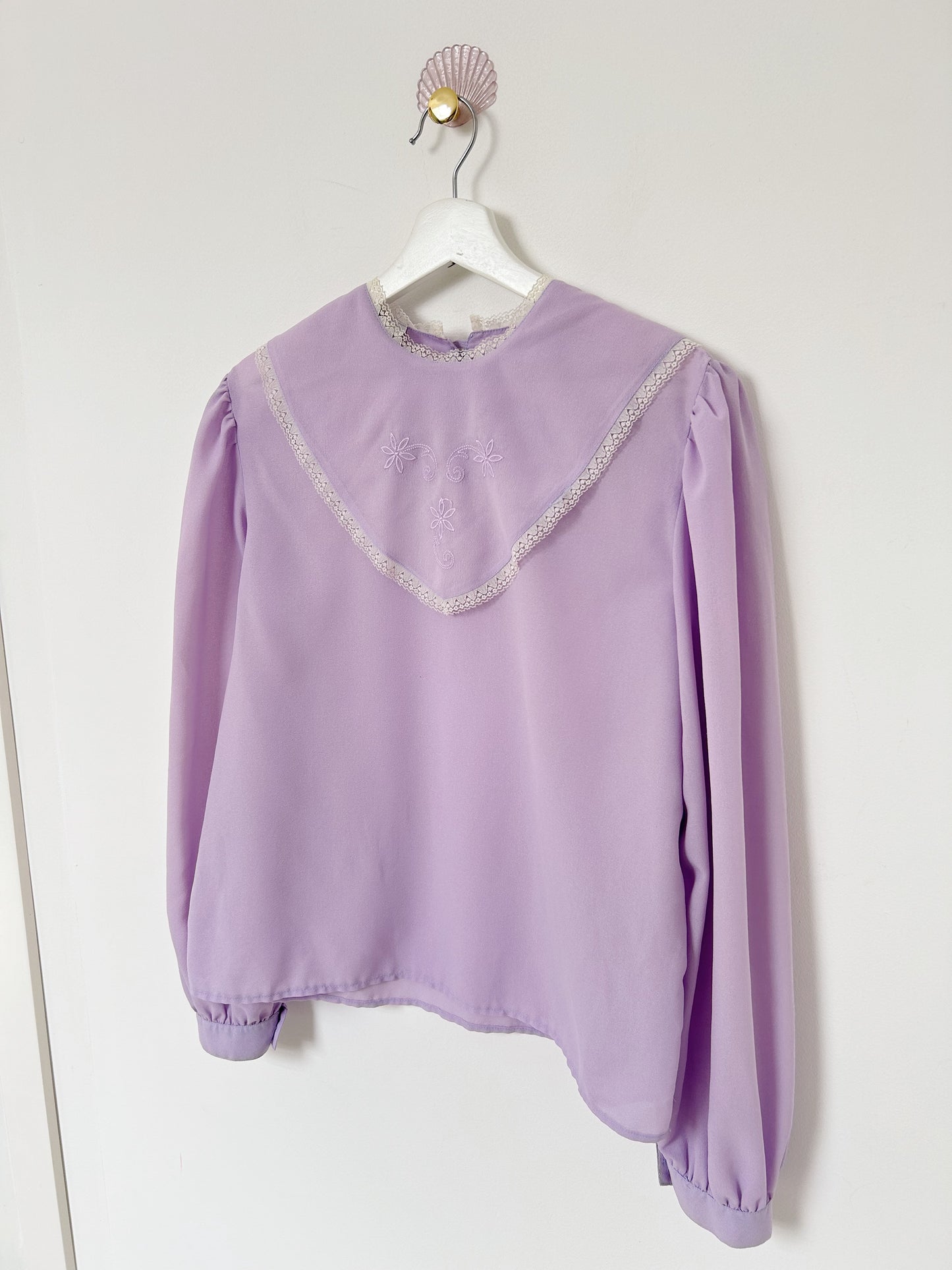 Blouse Lila vintage Taille 40