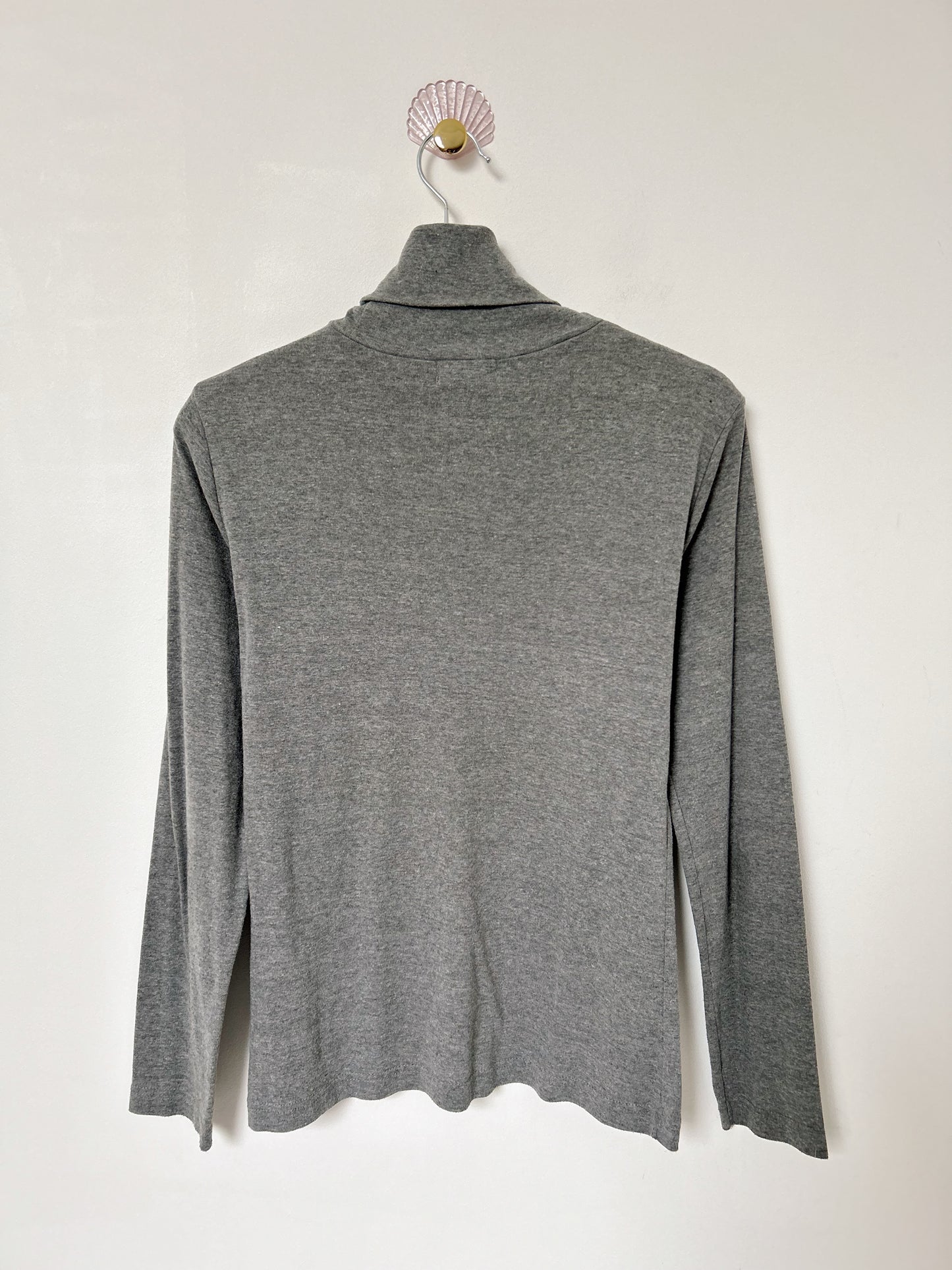 Pull col roulé gris 90s Taille 34/36