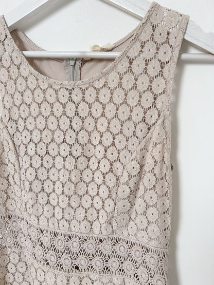 Grey crochet dress Size 38/M