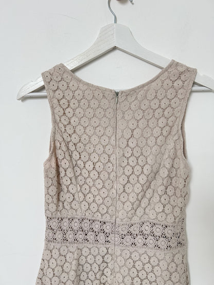 Grey crochet dress Size 38/M