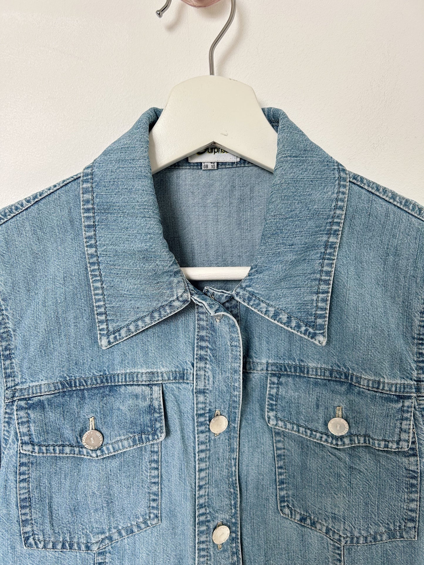 Light blue denim jacket 90s Size 36