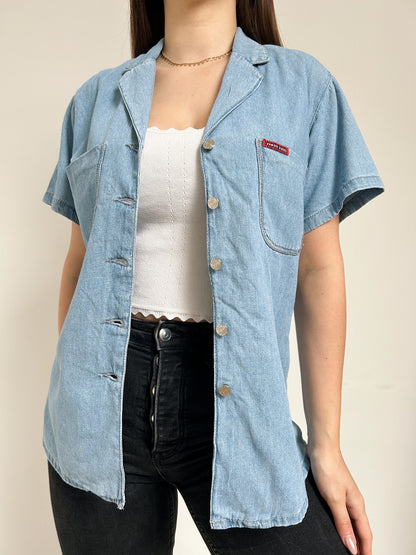 Chemise en jean oversize 90s Taille 36/38