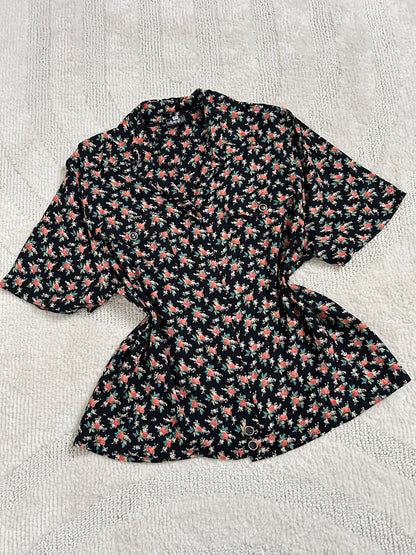 Chemise à fleurs vintage Taille 36 à 40