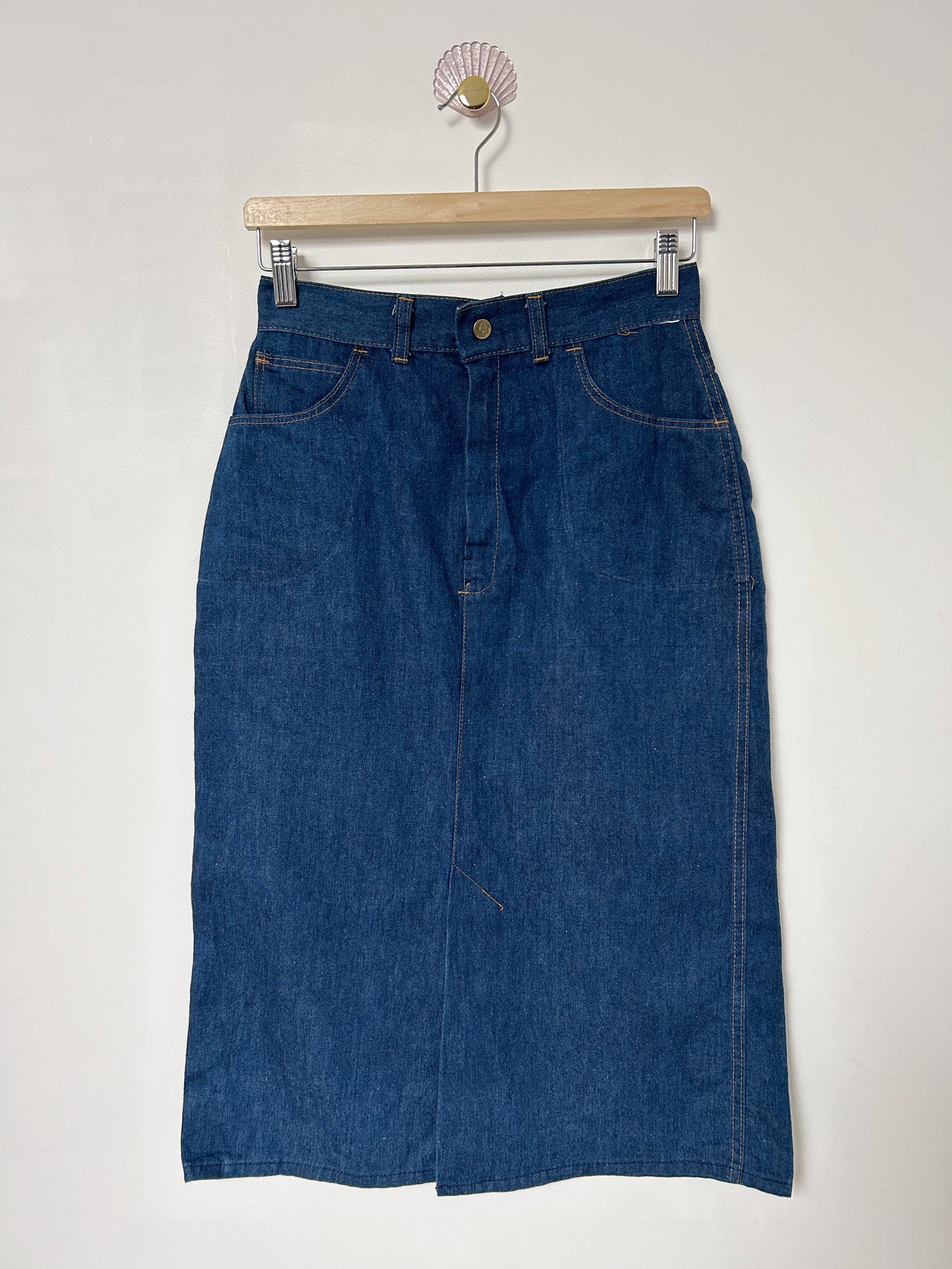 Jupe en jean brut 90s Taille 36