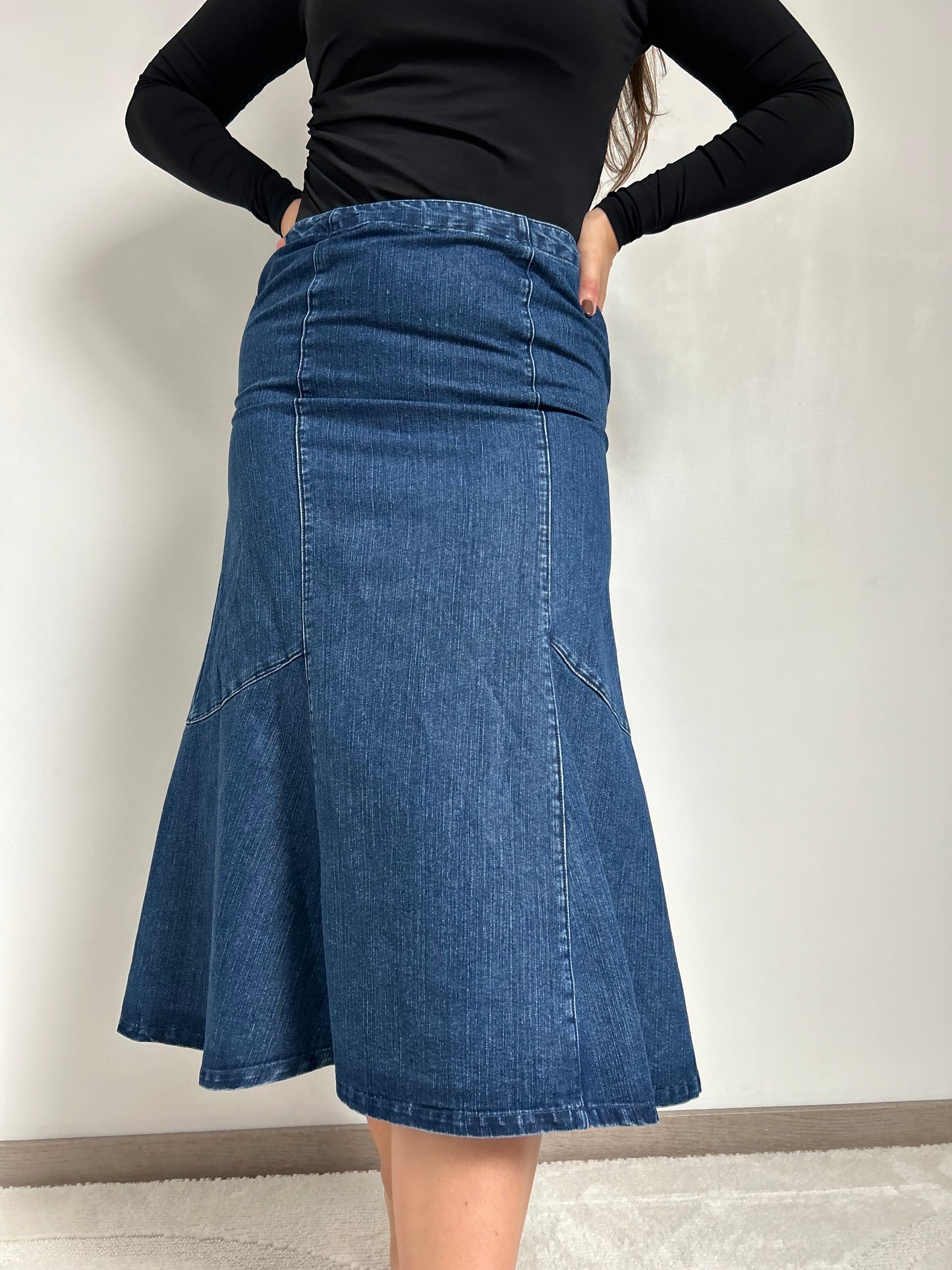 Jupe en jean évasée 90s Taille 36/38