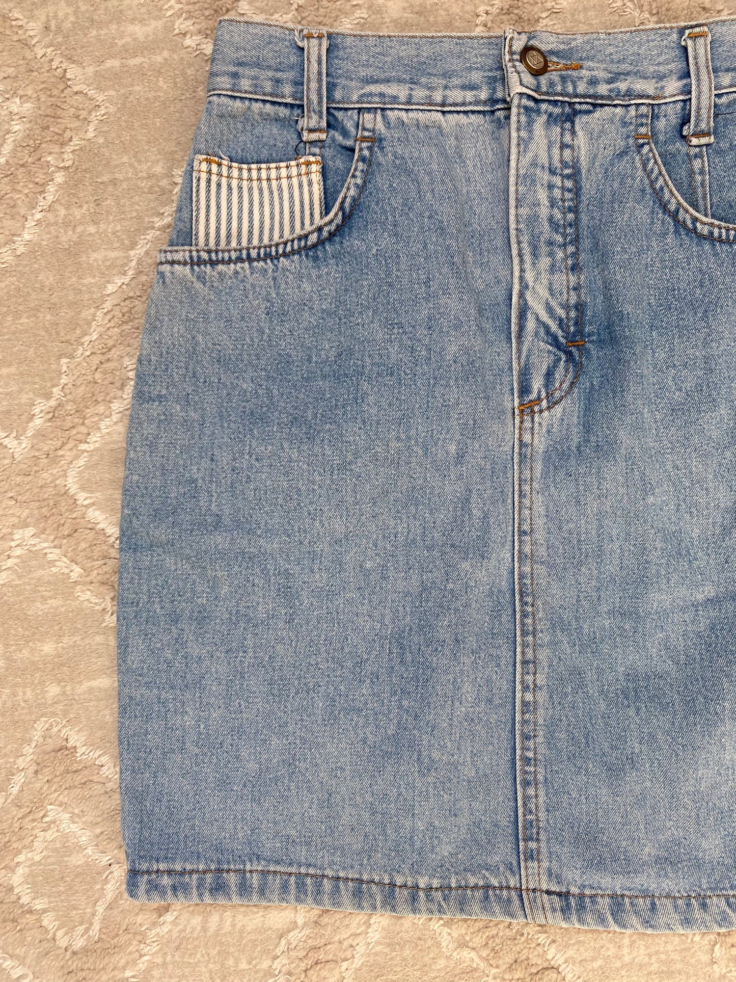 Mini jupe en jean 90s Taille 34