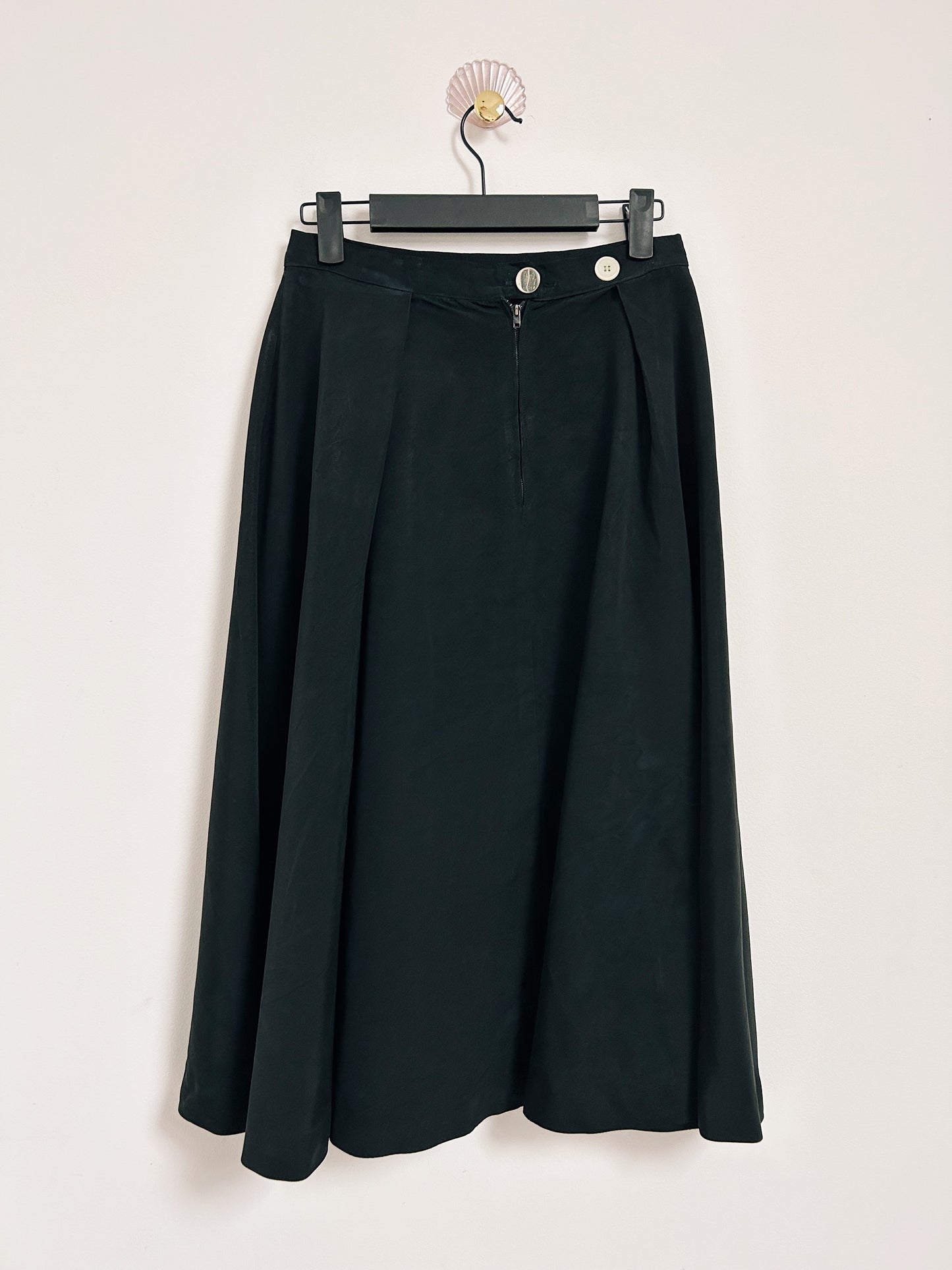 Jupe noir évasée 70s Taille 34