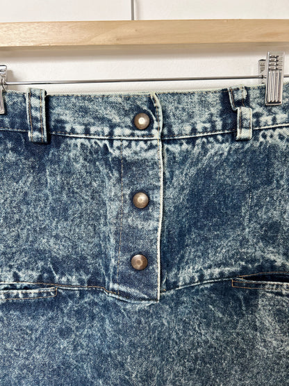 Mini jupe en jean 80s Taille 34