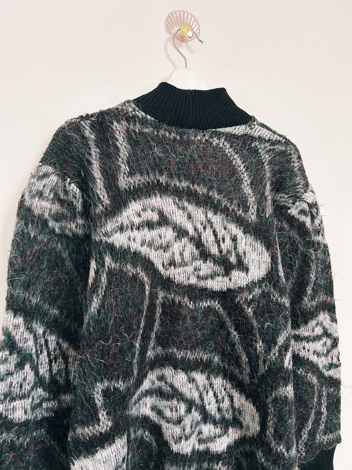 90s oversized furry sweater Size 40/42