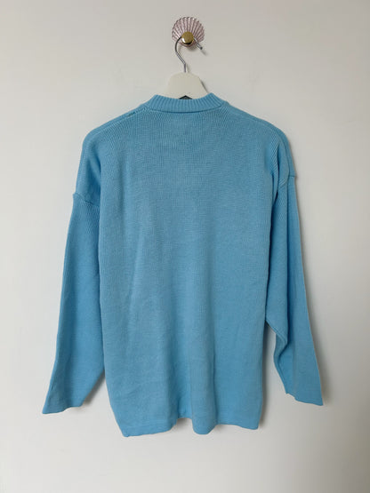 Cardigan bleu ciel 90s Taille 38/40