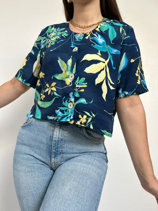 Chemise à fleurs 90s Taille 36/38