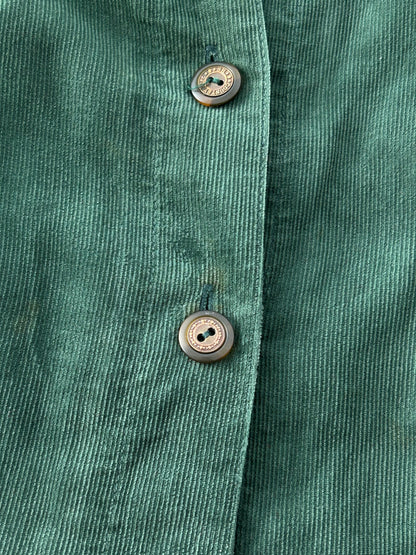 Jupe boutonnée en velours côtelé 90s Taille 38