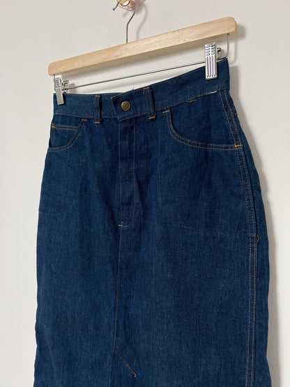 Jupe en jean brut 90s Taille 36