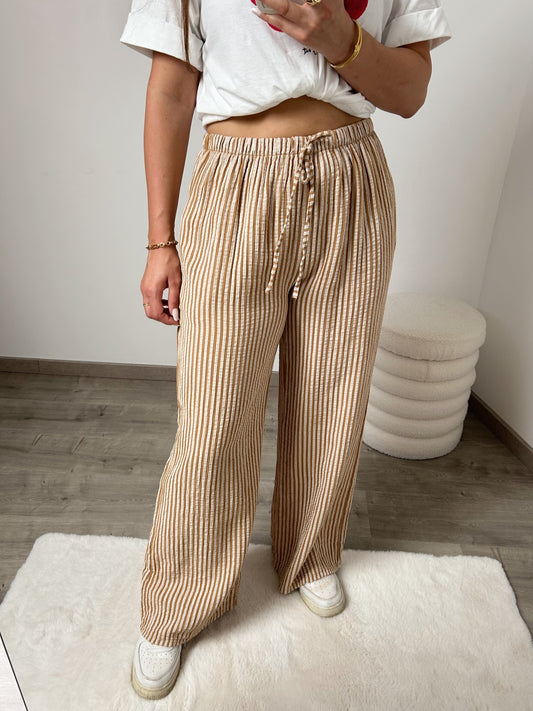 Pantalon Capucine beige