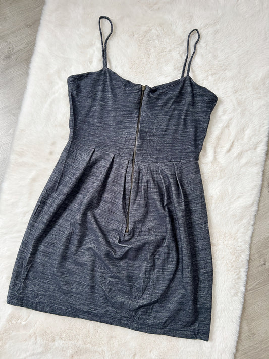 Grey mini dress Size 36