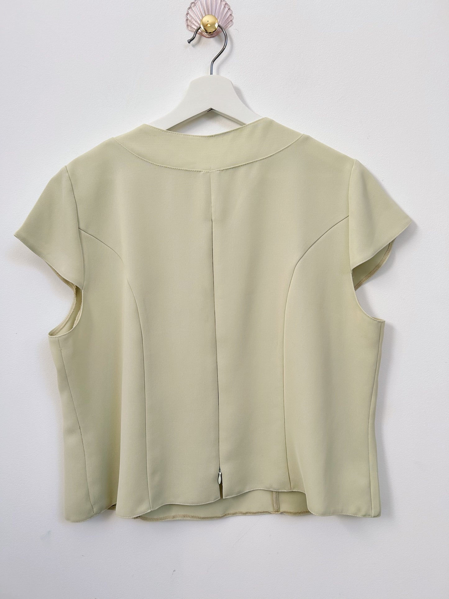 Blouse verte 90s Taille 38/40